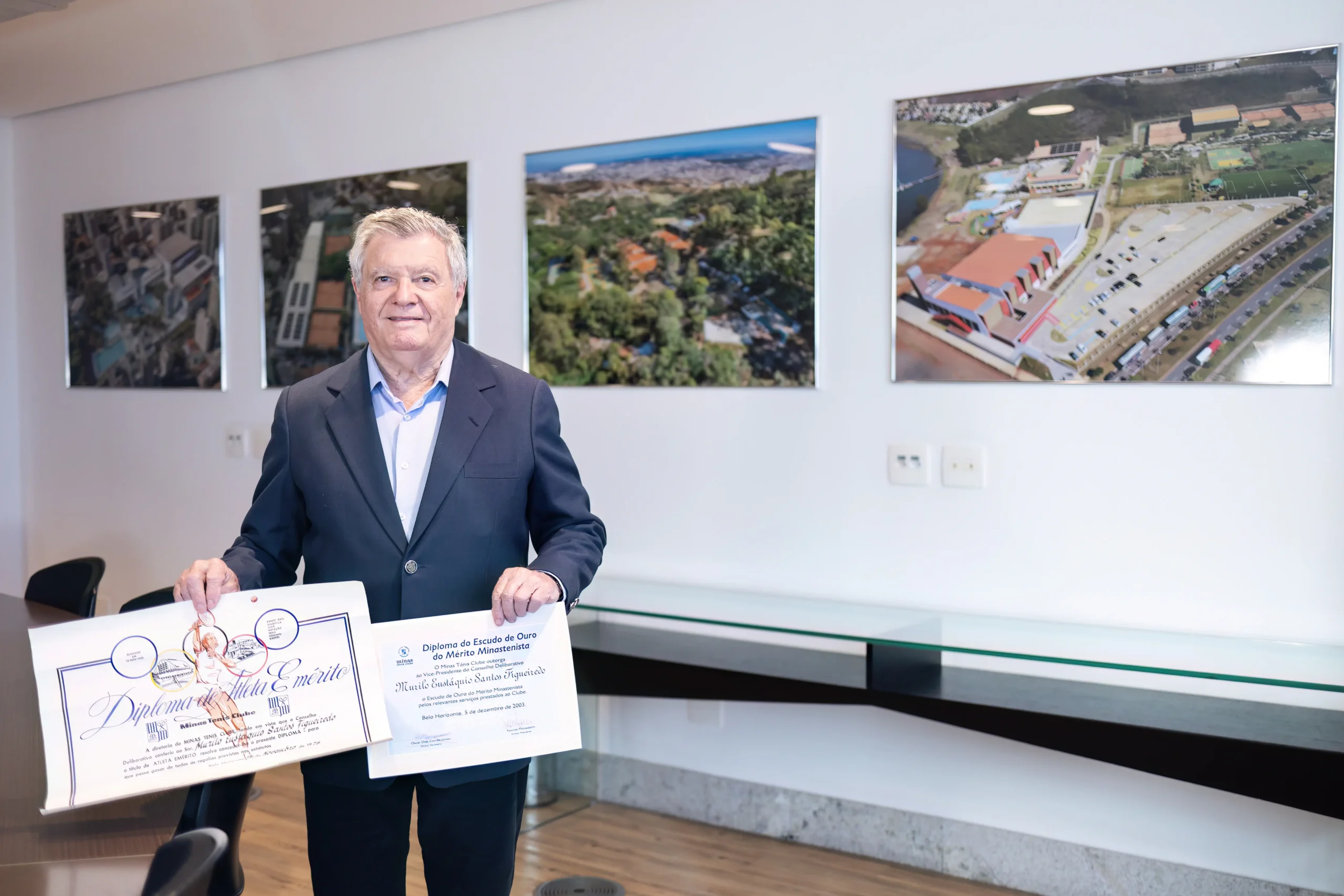 “Celebrar os 90 anos do Clube é reviver uma vida de conquistas, aprendizados e amizades. É olhar para trás com orgulho e para frente com esperança.”