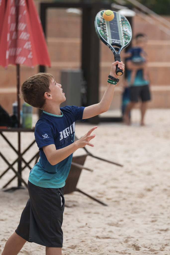 Clínica de Beach Tênis no Náutico