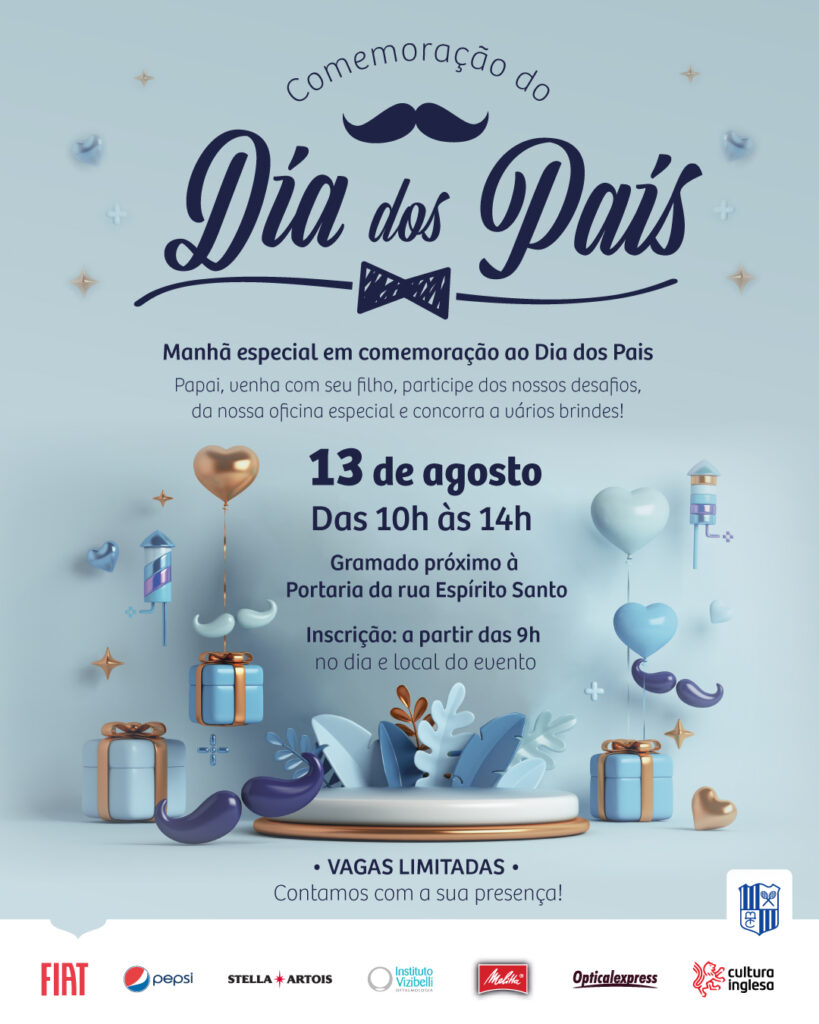 Comemoração do Dia dos Pais!