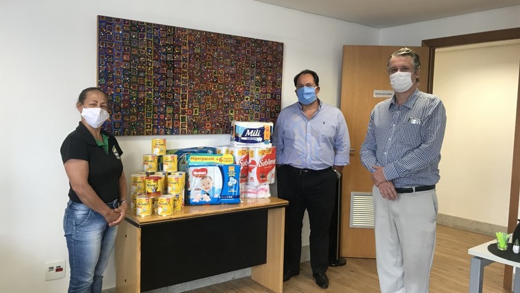 Doações em boa hora