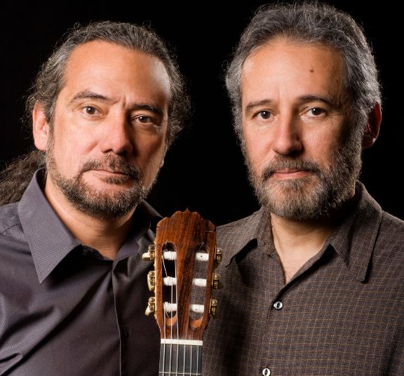 Duo de violões no Teatro