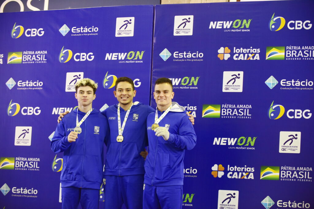 Ouro, prata e bronze!