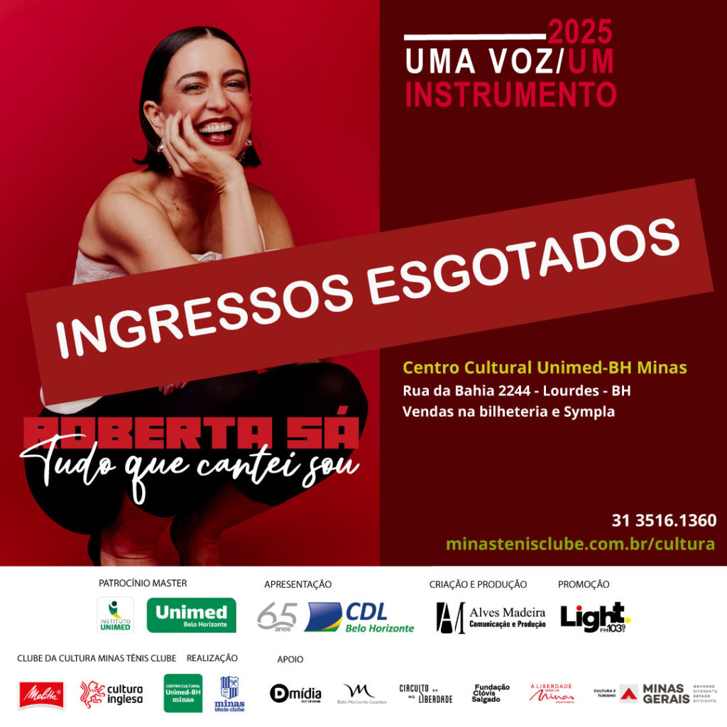 Roberta Sá no Minas