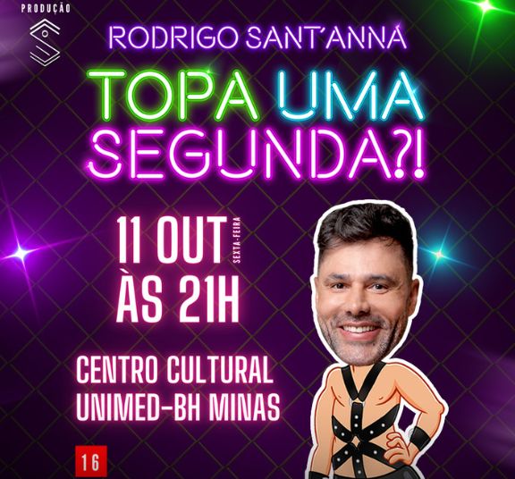 Rodrigo Sant’Anna no Palco