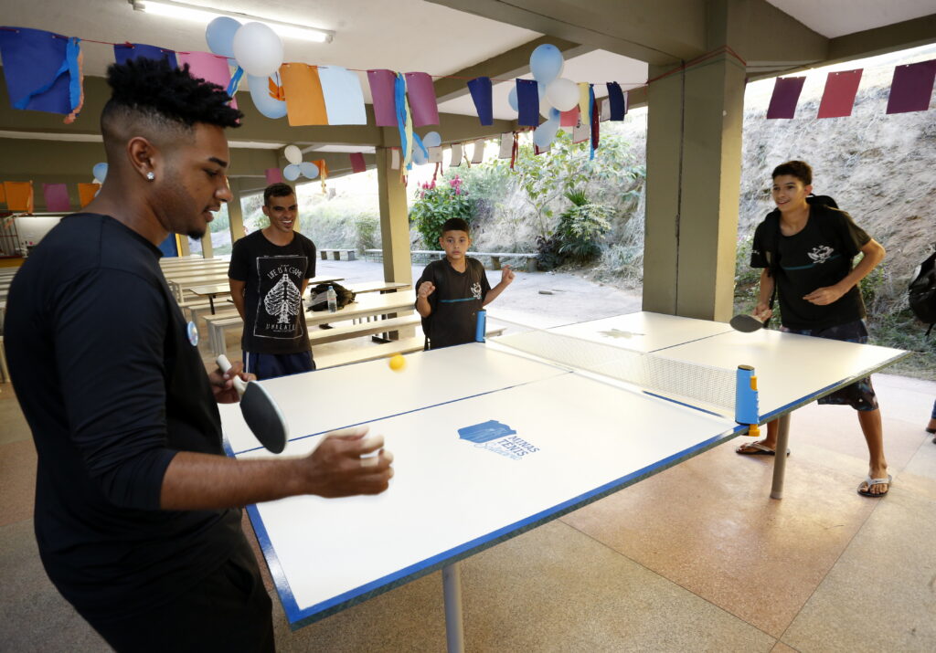 Sala de jogos para escola