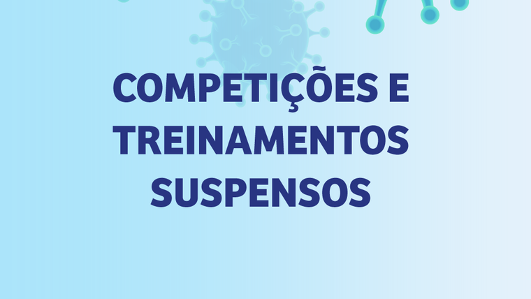 Treinos suspensos