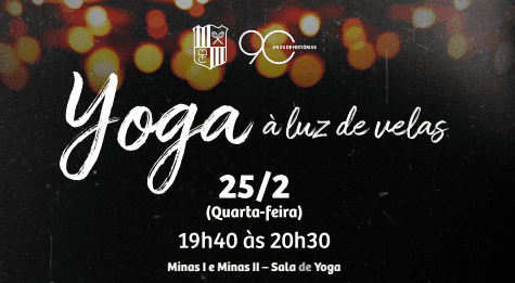 Yoga à luz de velas