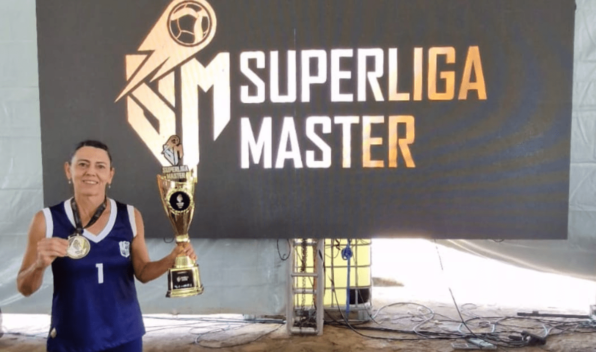 “Nas férias em Belo Horizonte, aos 40 anos, descobri a equipe Master, que eu nem sabia que existia. E voltei a competir representando o time mineiro”