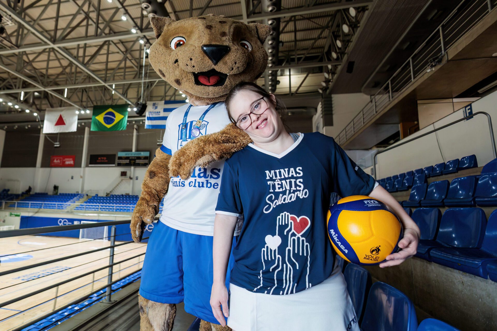 “O Minas é meu quintal, um Clube que abriga não apenas atletas maravilhosos, mas a diversidade”