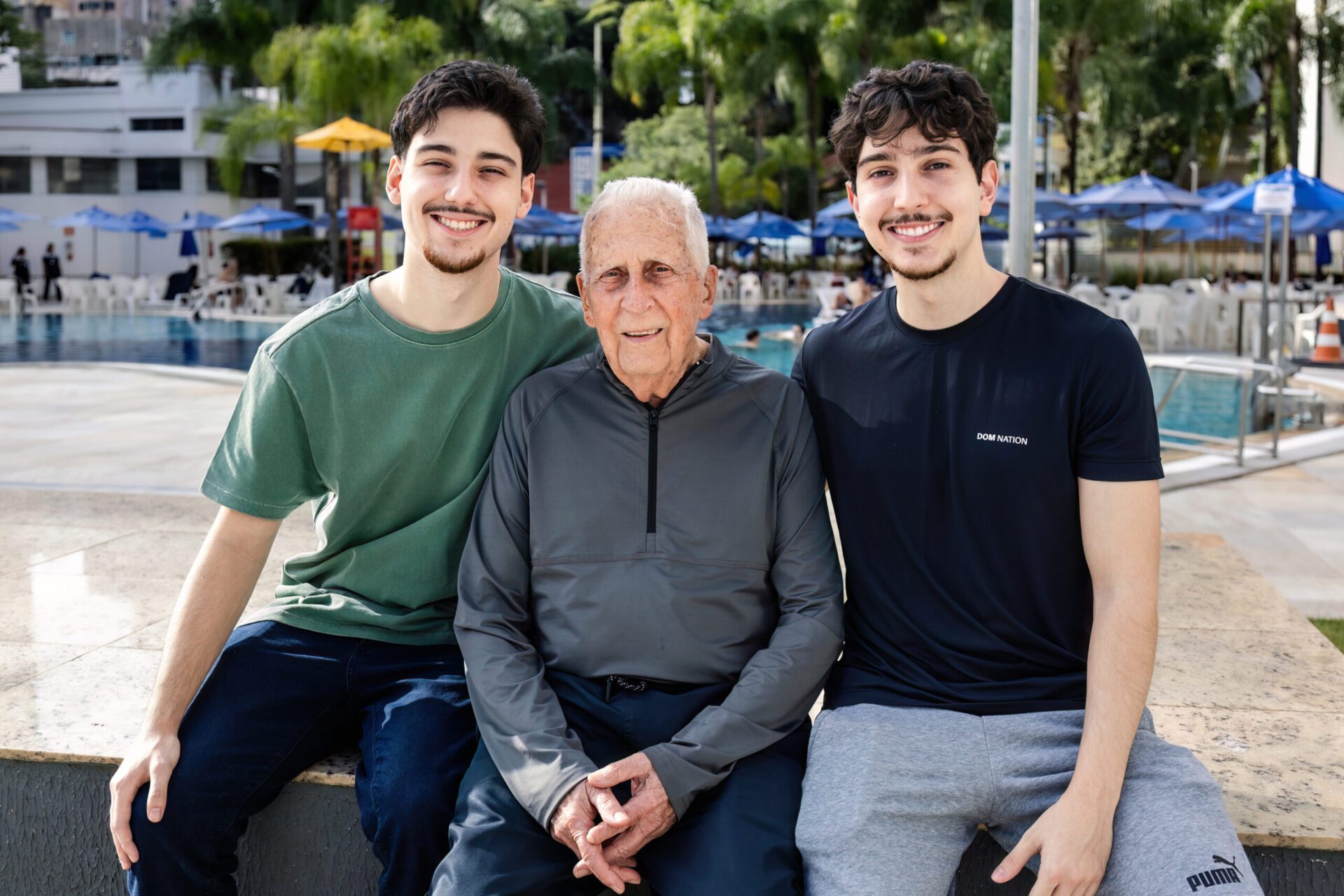 “A rotina de ir ao Minas Tênis Clube me traz uma memória afetiva dos bons momentos, os quais desfrutei na companhia de familiares e amigos”