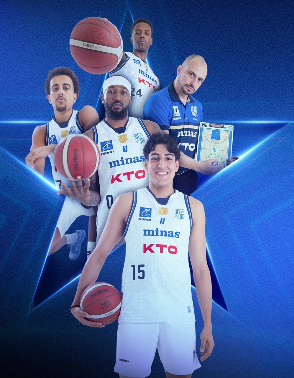 KTO Minas terá cinco representantes no Jogo das Estrelas do NBB