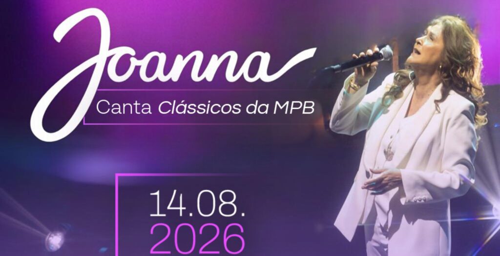 Joanna canta clássicos da MPB