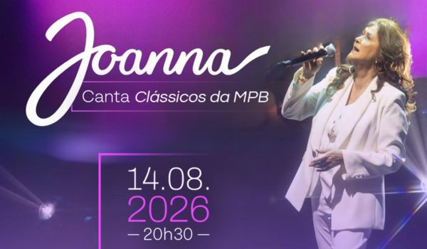 Joanna canta clássicos da MPB