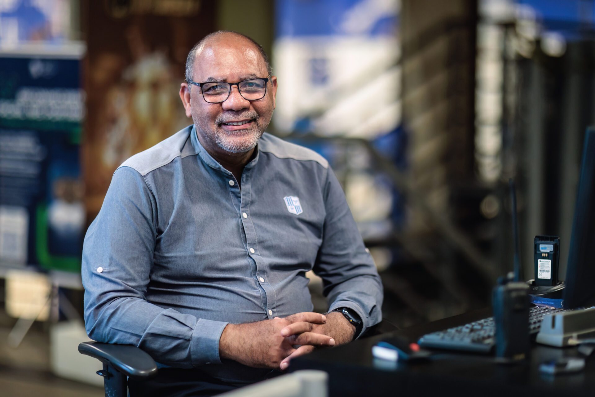 “Sou grato por ter encontrado aqui uma porta aberta para o meu crescimento profissional, familiar e humano. Que esta instituição seja um espelho para outras”