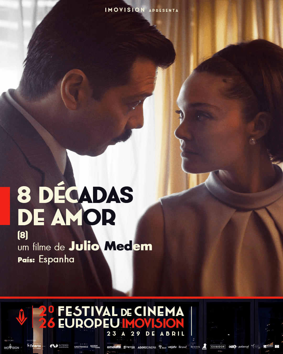 Festival de Cinema Europeu – 8 décadas de amor