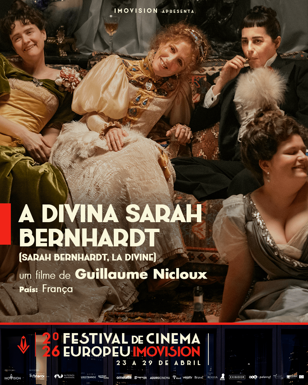 Festival de Cinema Europeu – A divina Sarah Bernhardt