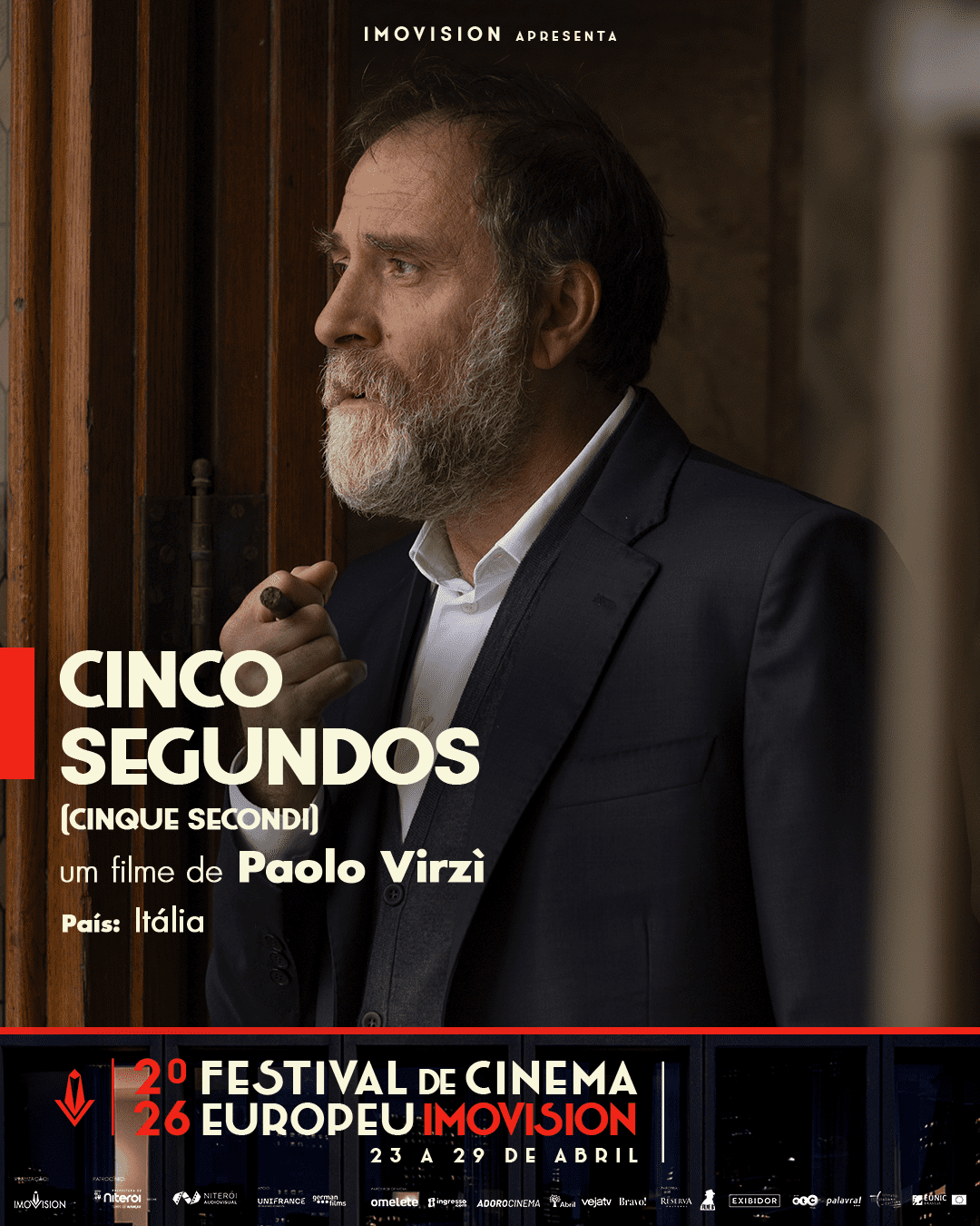 Festival de Cinema Europeu – Cinco segundos