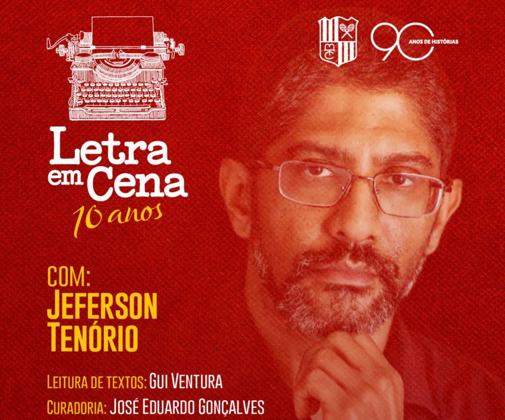 Letra em Cena recebe Jeferson Tenório
