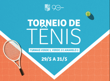 Torneio de Tênis Turmas laranja e limão