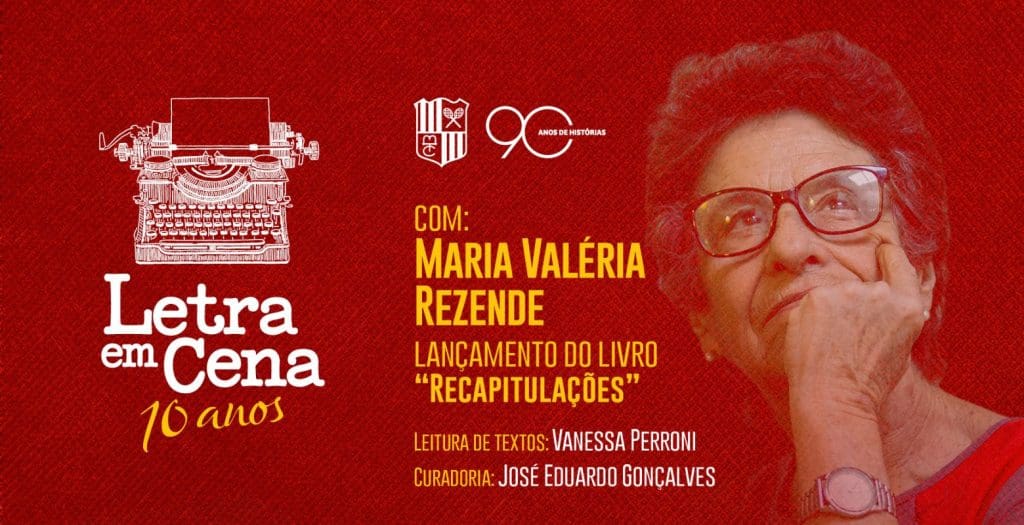 Escritora Maria Valéria Rezende é recebida no Letra em Cena