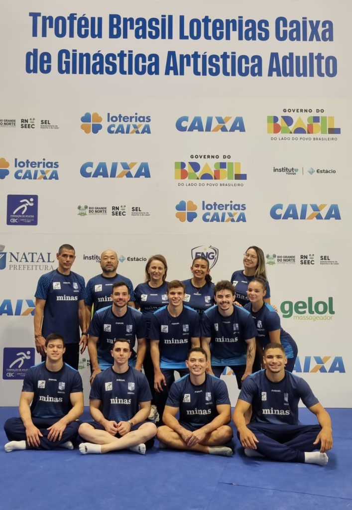 Minas sobe ao pódio no Troféu Brasil de Ginástica Artística