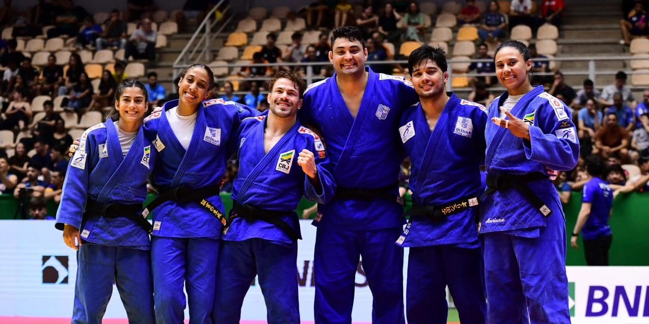 KTO Minas fecha Troféu Brasil com seis medalhas e pódio por equipes