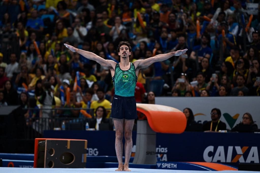Vitaliy Guimarães conquista bronze no solo no Pan-americano de Ginástica Artística