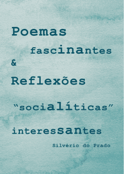 Lançamento de livro: Poemas fascinantes & Crônicas socialíticas interessantes