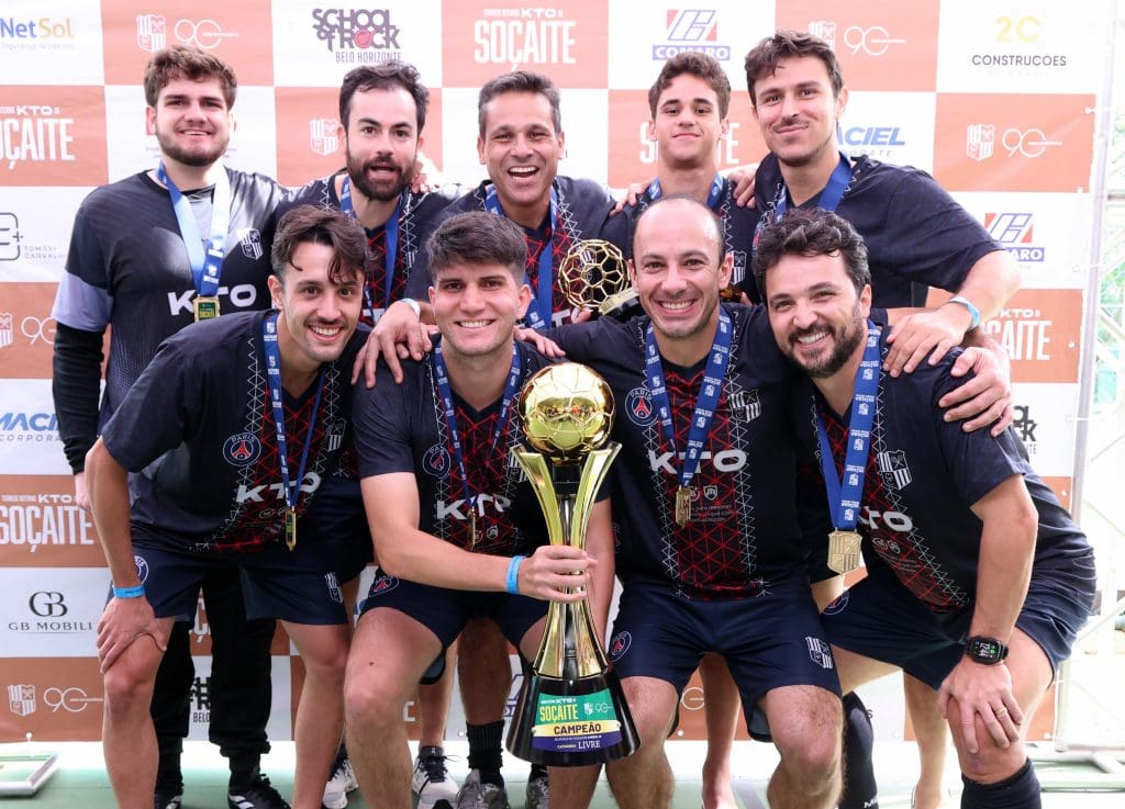 Torneio Interno KTO de Futebol Soçaite reúne 154 associados no Minas II