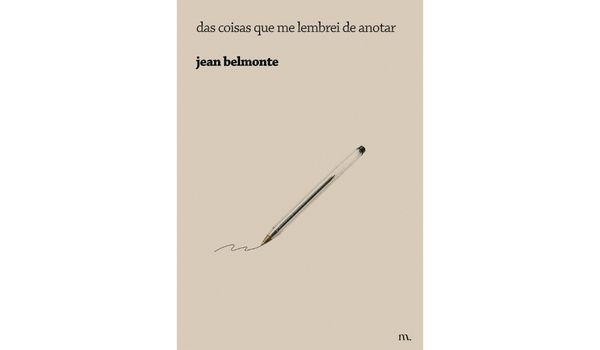 Lançamento de livro: Das coisas que me lembrei de anotar