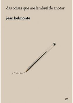Lançamento de livro: Das coisas que me lembrei de anotar