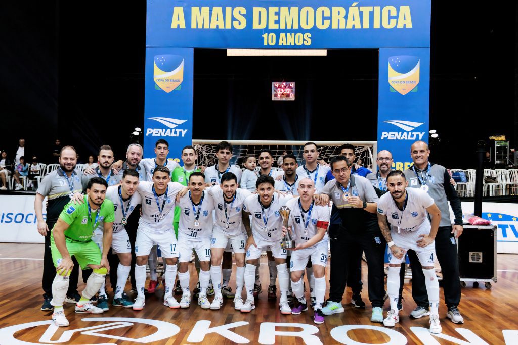 Minas é vice-campeão da Copa do Brasil de Futsal 2026
