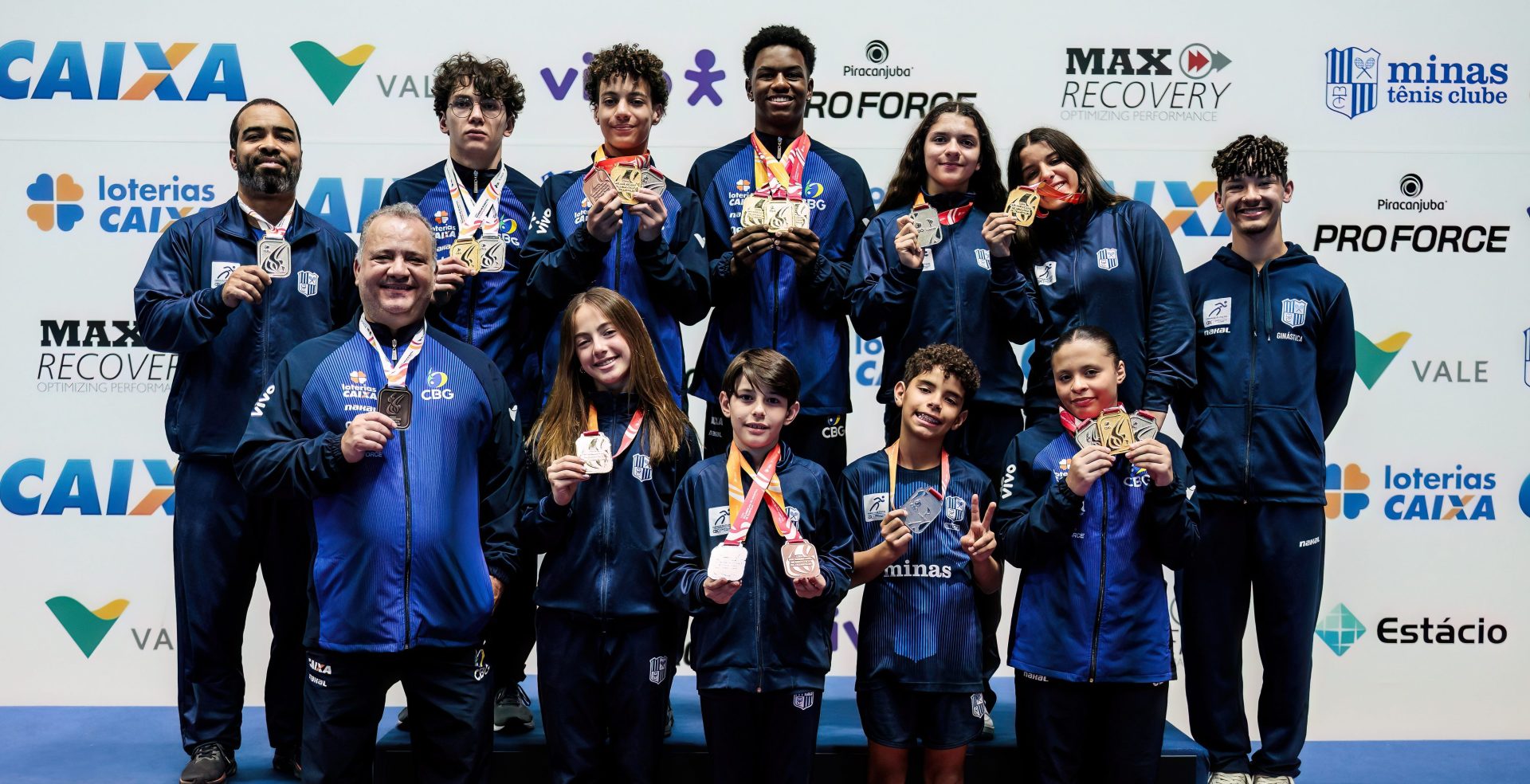 Arena UniBH vibra com a Ginástica de Trampolim e bom desempenho dos atletas do Minas