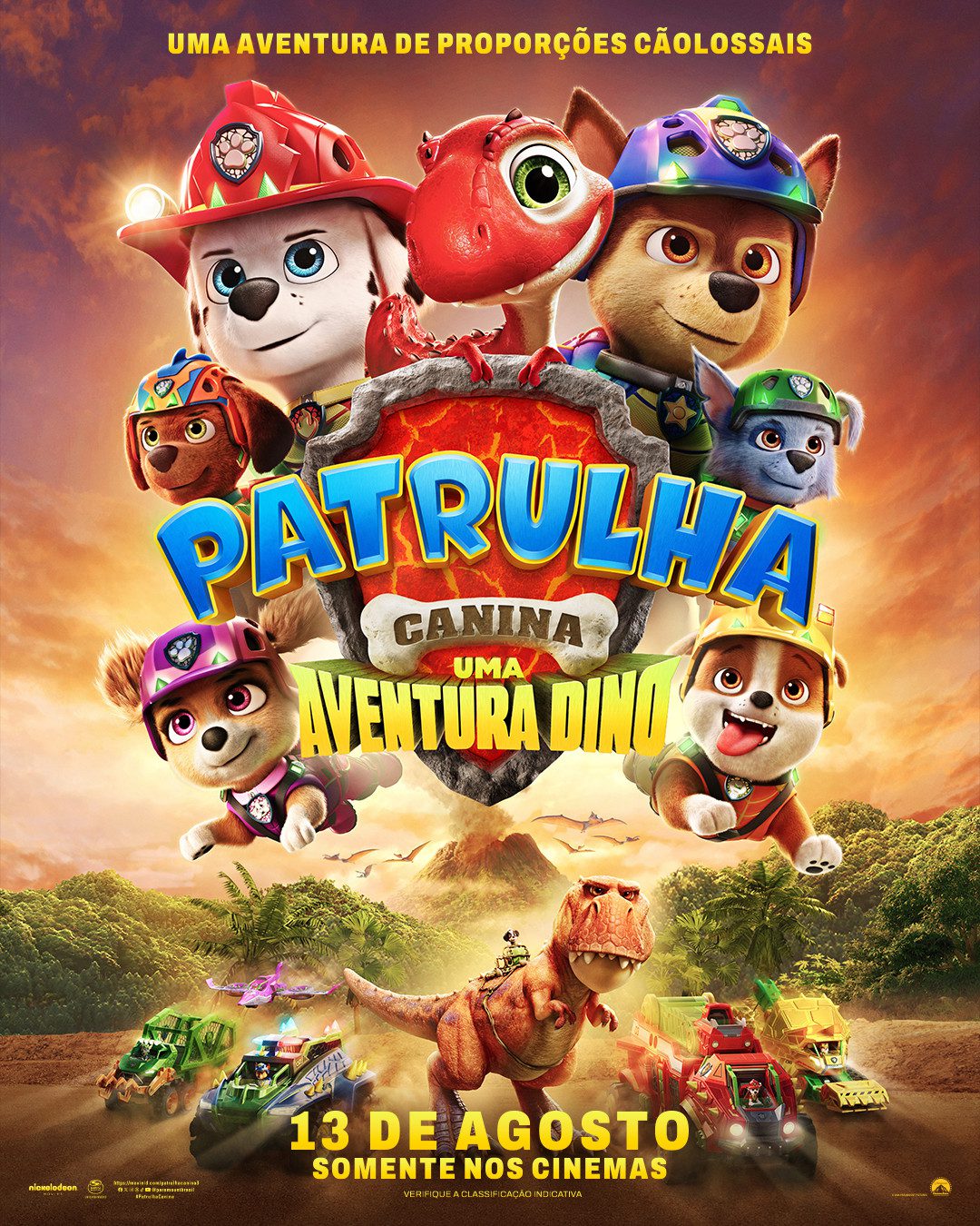 Patrulha Canina – Uma aventura dino