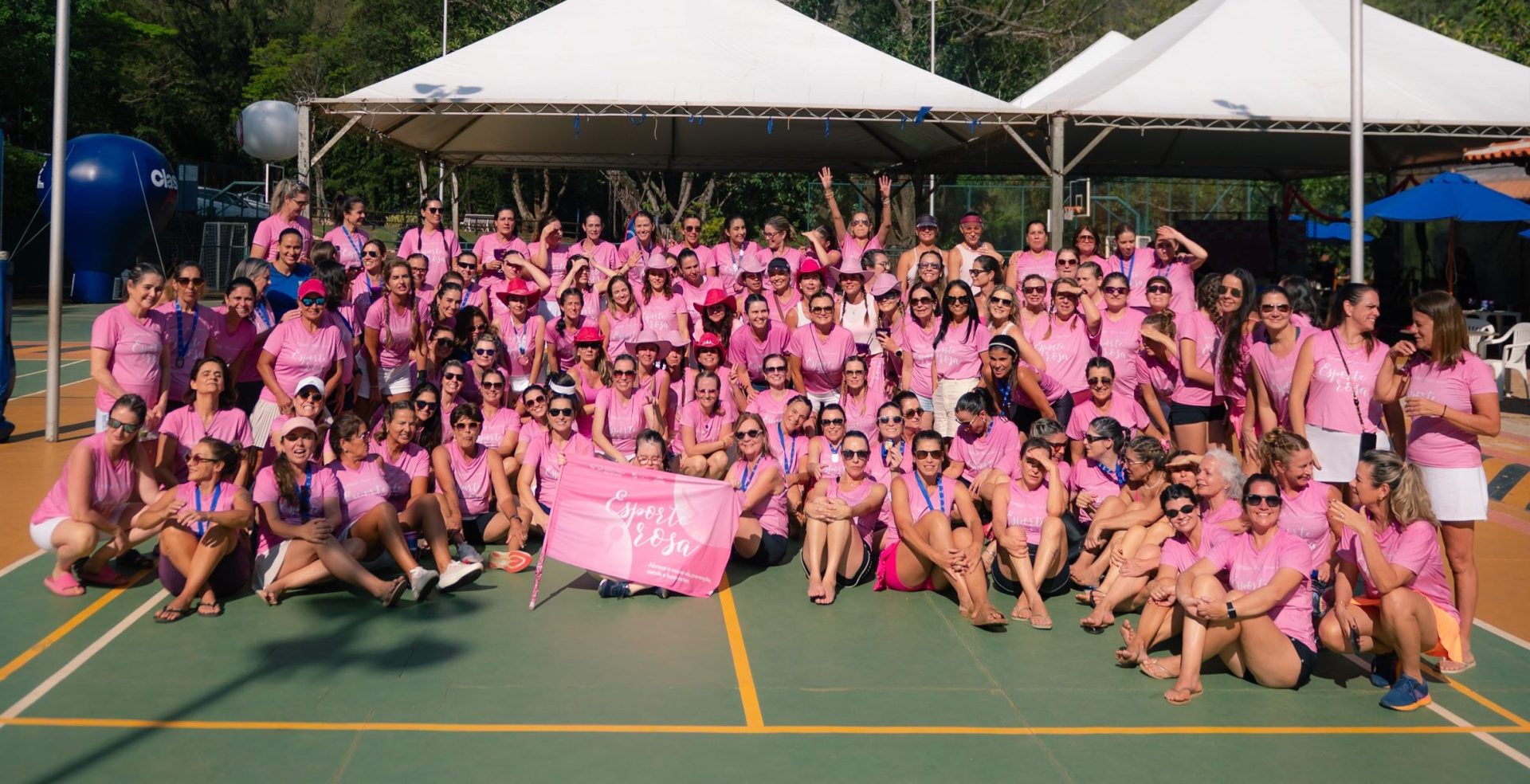 Esporte Rosa reúne minastenistas