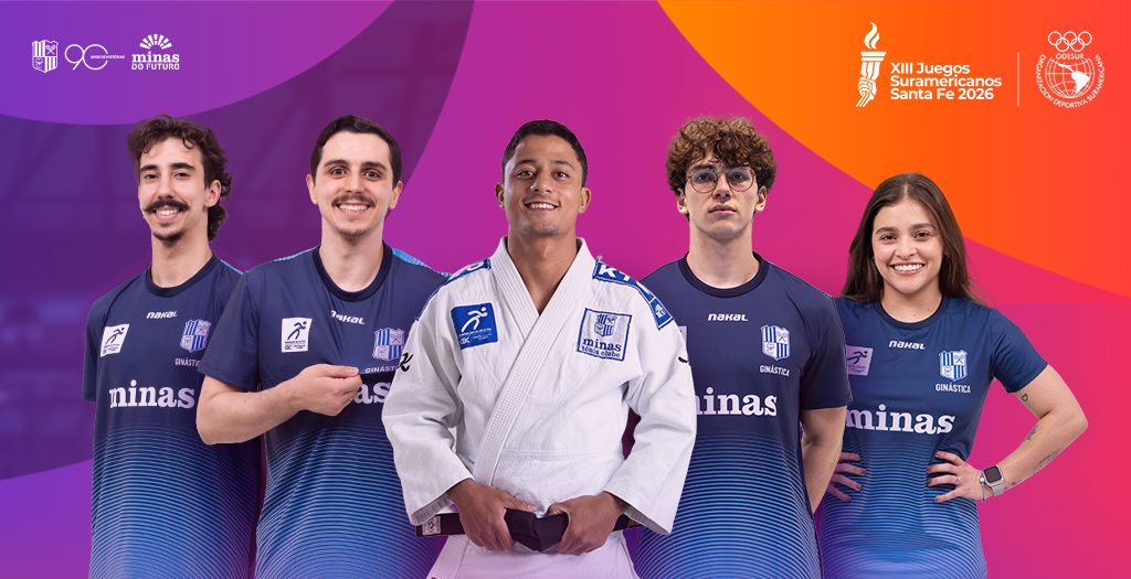 Atletas do Minas representam Brasil, Colômbia e Argentina nos Jogos Sul-Americanos