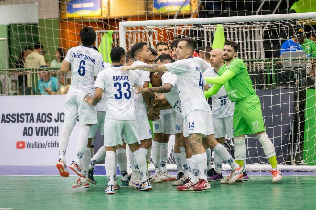 Minas se despede da Taça Brasil de Futsal na terceira colocação do Grupo B