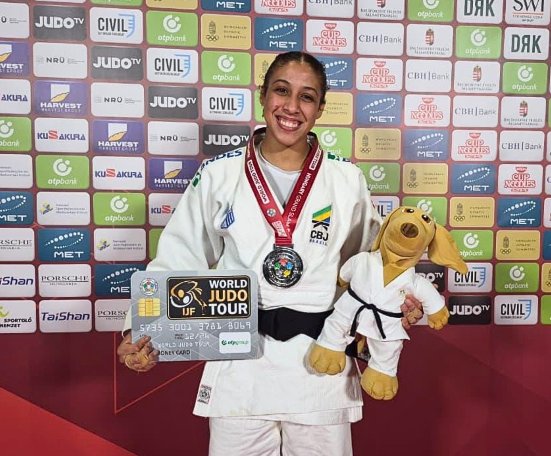 Judoca do KTO Minas conquista primeira medalha em Grand Slam