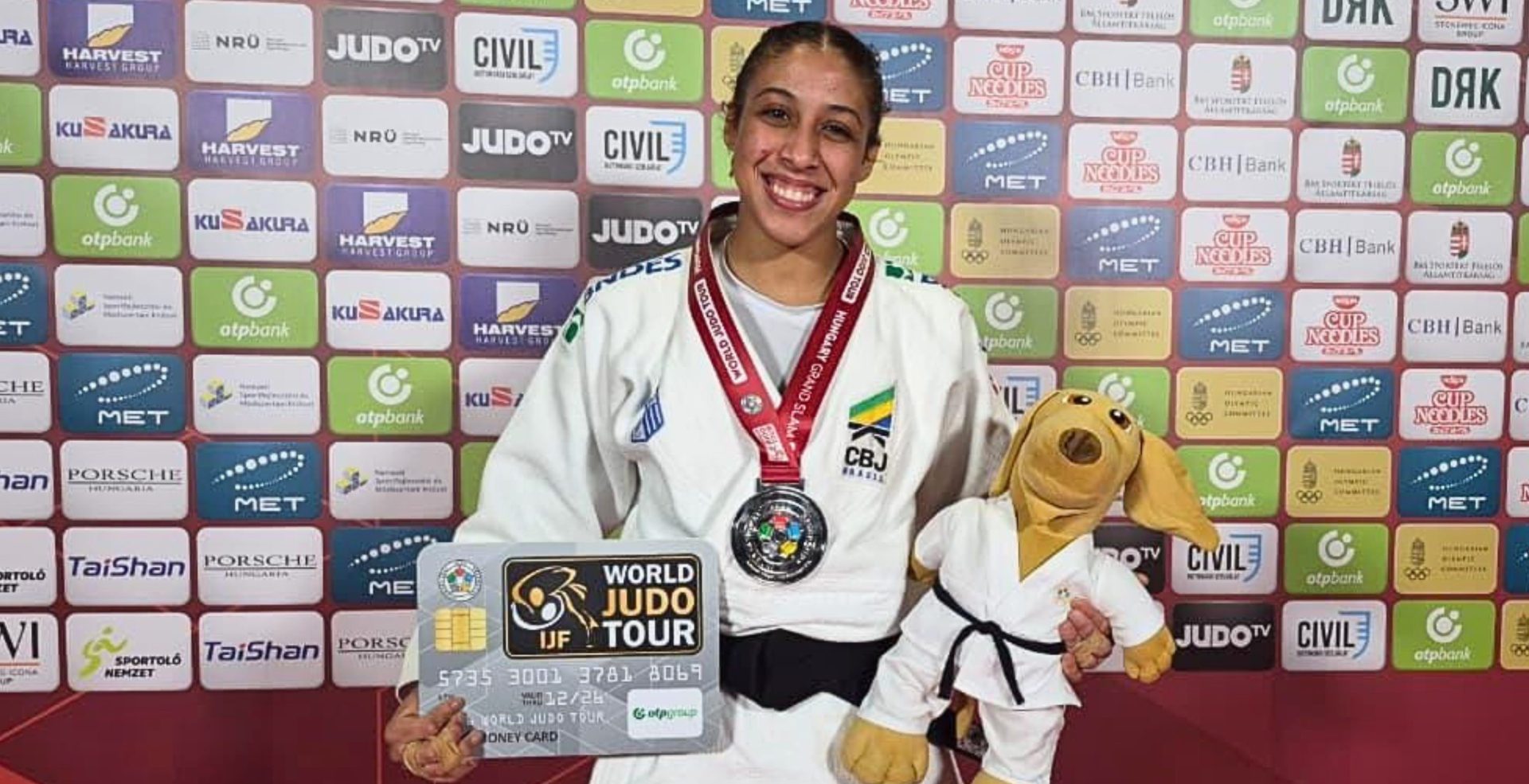 Judoca do KTO Minas conquista primeira medalha em Grand Slam