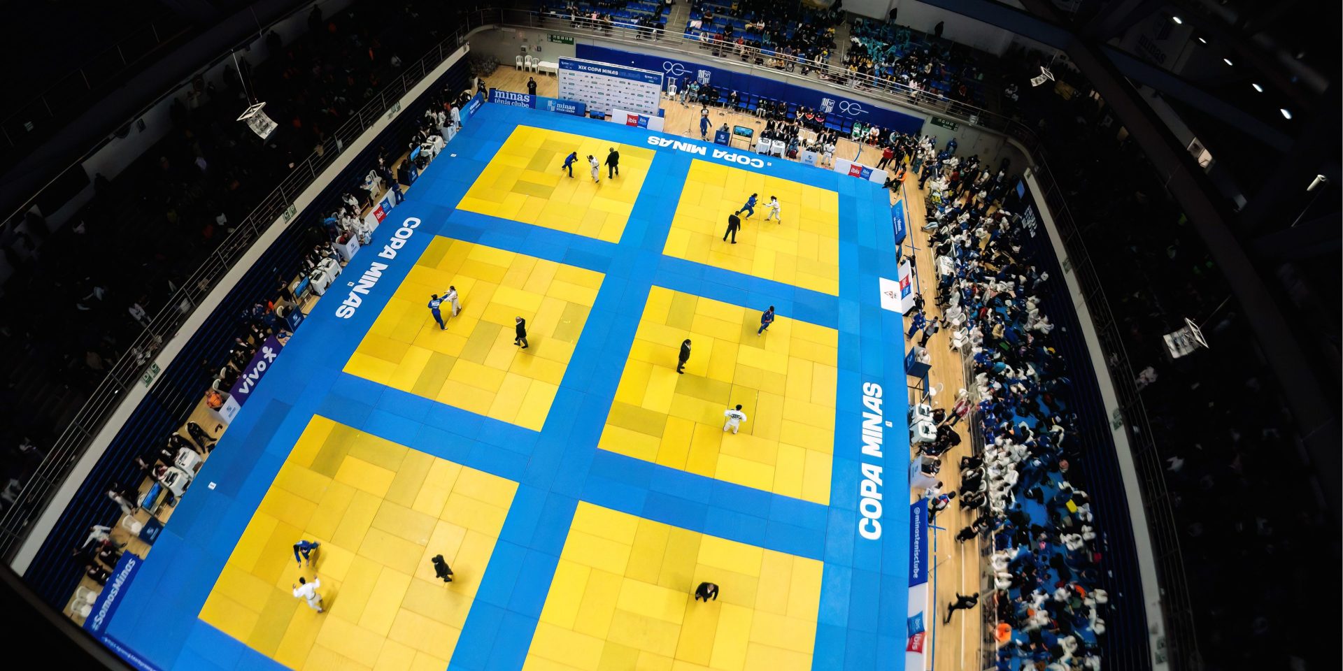 Copa Minas de Judô reúne mais de mil atletas na Arena UniBH