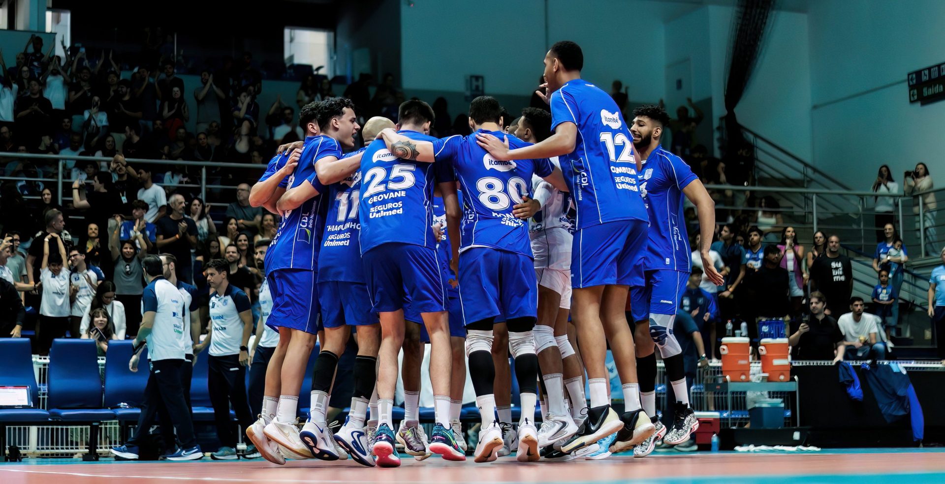 Itambé Minas vence clássico contra o Sada Cruzeiro e assume liderança do Mineiro