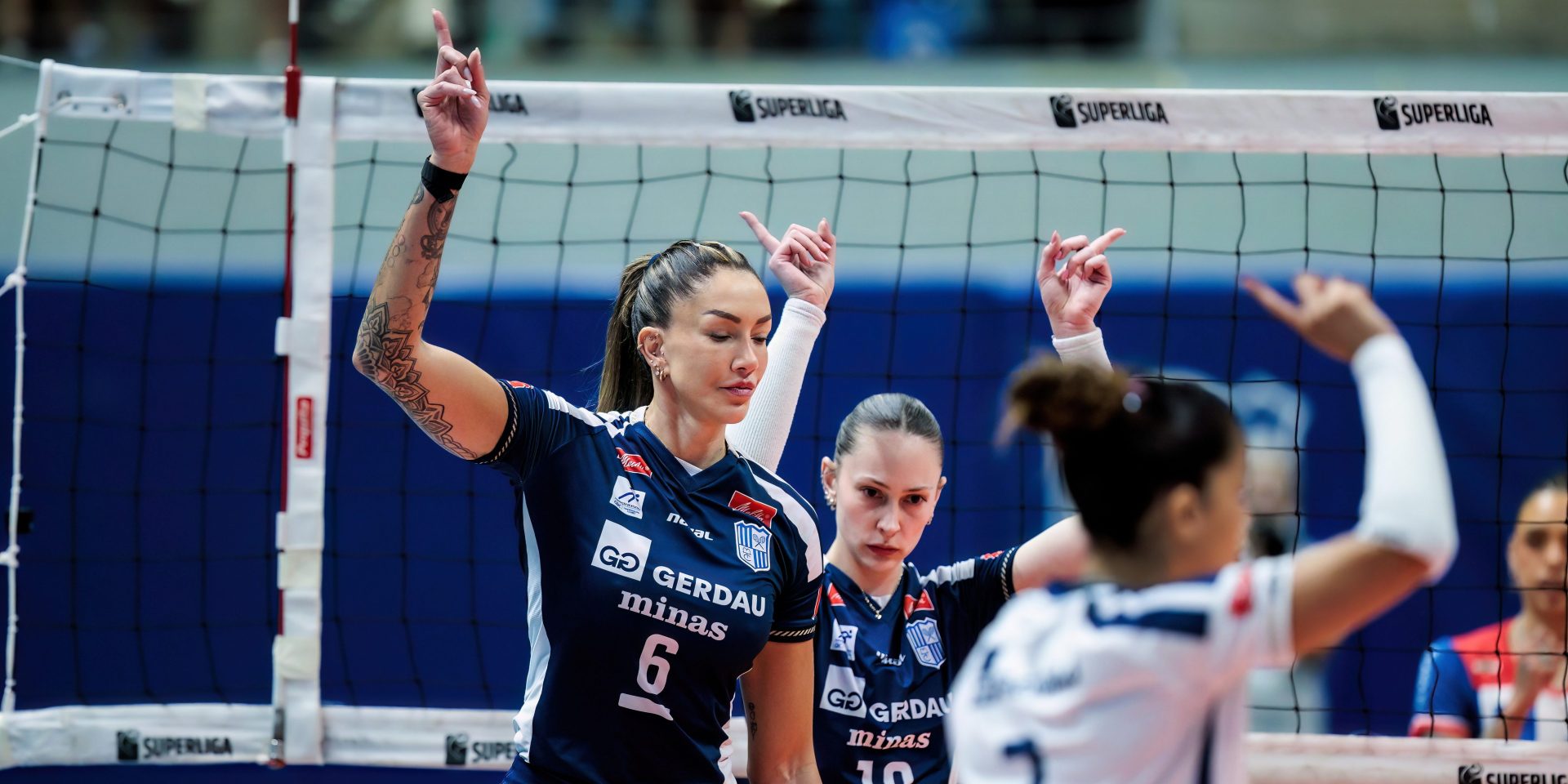 Gerdau Minas vence Brusque em noite de marca histórica de Thaisa