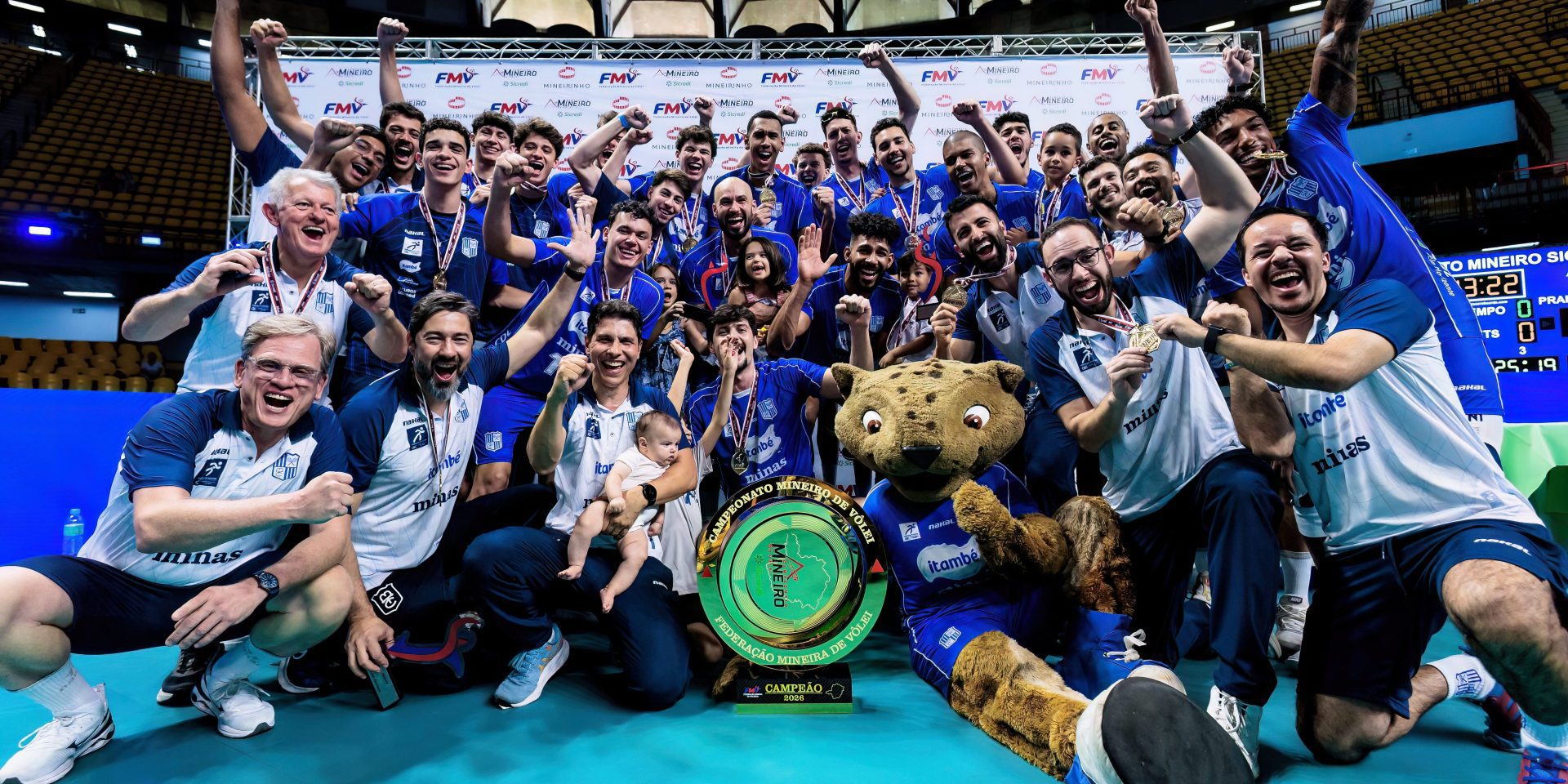 Itambé Minas vence o Praia Clube e conquista o título do Campeonato Mineiro 2026